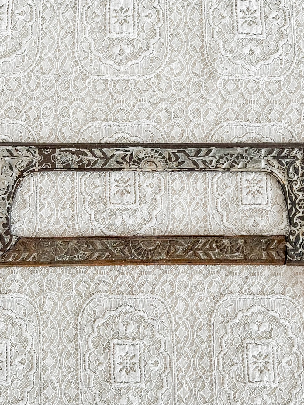 Antique Victorian Mailbox Frame BROKEN